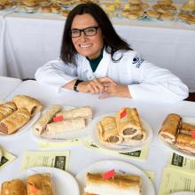 Judith Ralston judges at SCB Savoury Pastry Awards