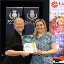 Judith Johnston- Lucas Ingredients with Laura Black - Cooper Butchers Ltd - Motherwell and Bellshill