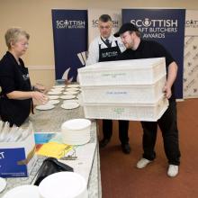 RT Stuart entering the Scottish Craft Butcher Awards