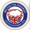 Winners at 2018 British Pie Awards